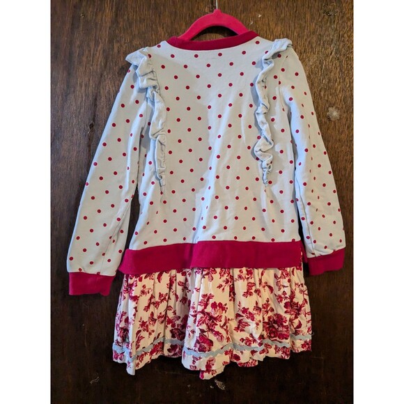 Matilda Jane Kids Size 6 Heart to Heart Dew Drop Dress - Picture 3 of 6